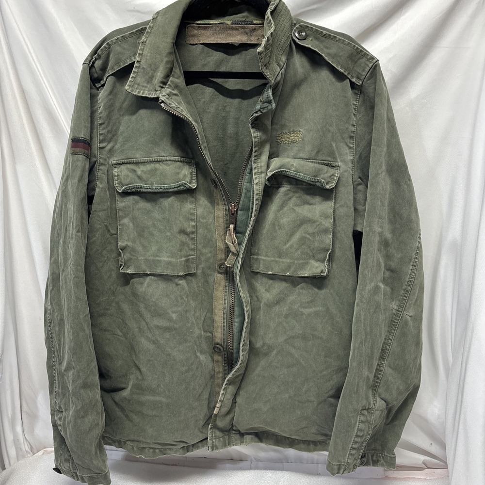 VTG American Eagle Canvas Field Jacket XL Green Fatigue Military Y2K Men 90s